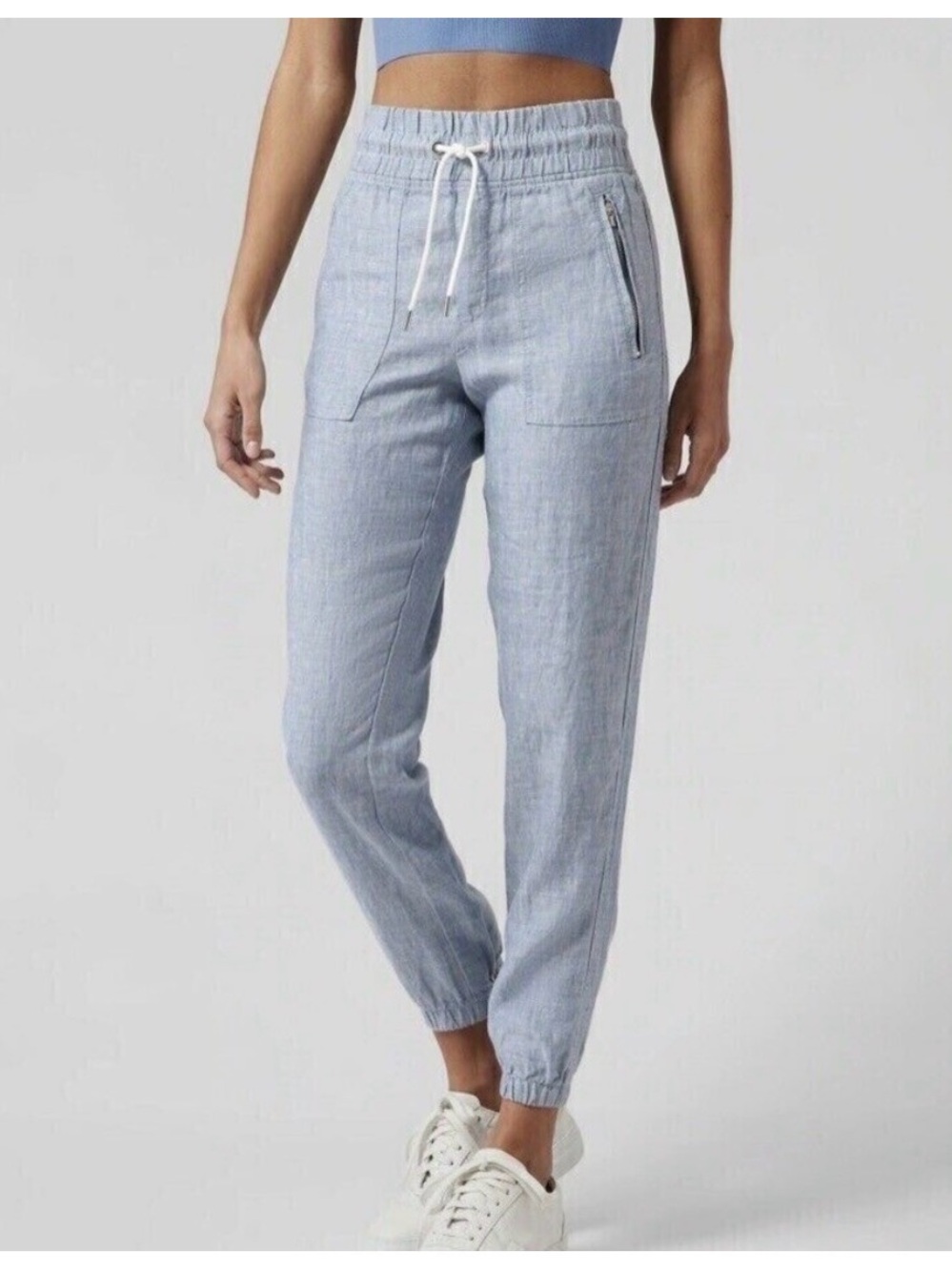 Athleta 100% Linen Pants